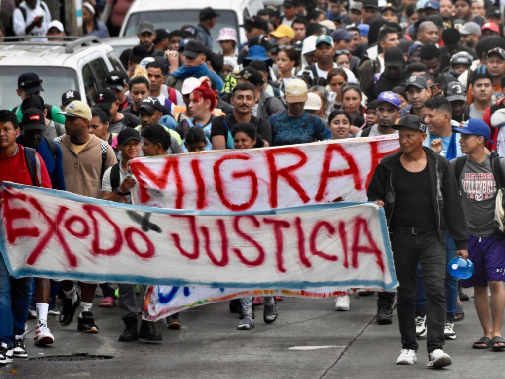 A migrant march in Mexico continues despite scrutiny of organiser’s arrest | Migration News