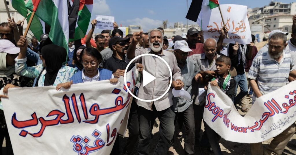 Anxiety Mounts in Gaza City as Israel Threatens a New Offensive