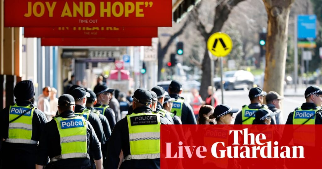 Australia news live: four people arrested after women’s rights rally in Melbourne draws opposition | Australia news