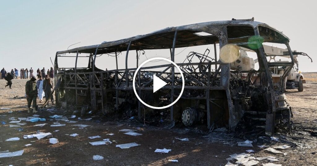 Bus Crash Kills Scores of Afghans Returning From Iran