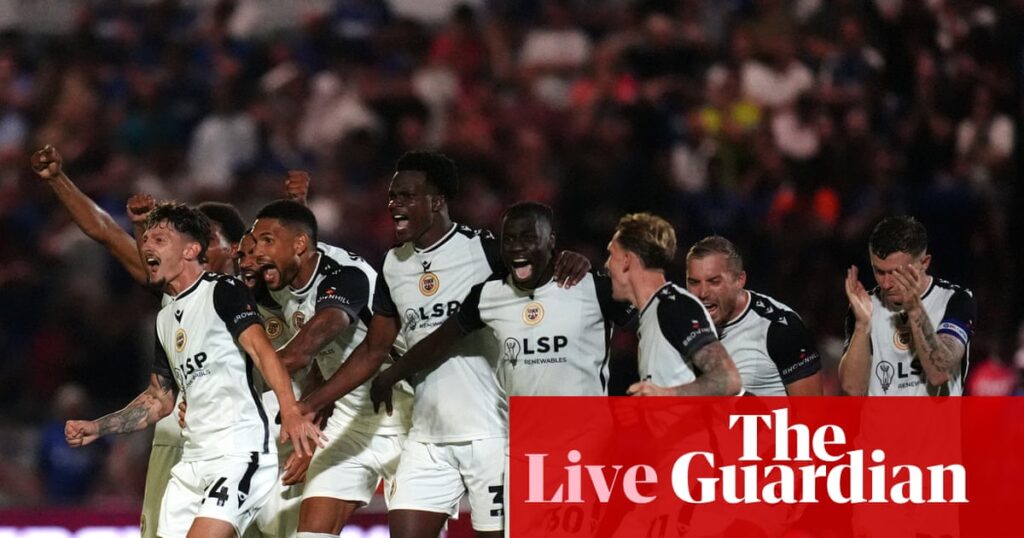 Champions League qualifying and Carabao Cup first round: football – as it happened | Champions League