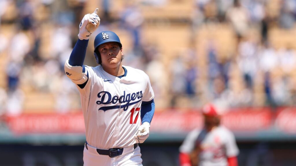 Dodgers' Shohei Ohtani homers 1000th career hit against Cardinals