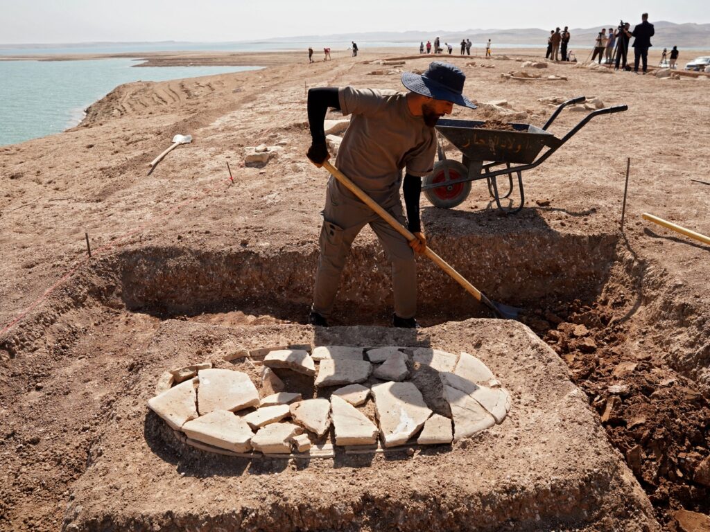 Drought in Iraq unearths more than 2,000 years old tombs | Drought News