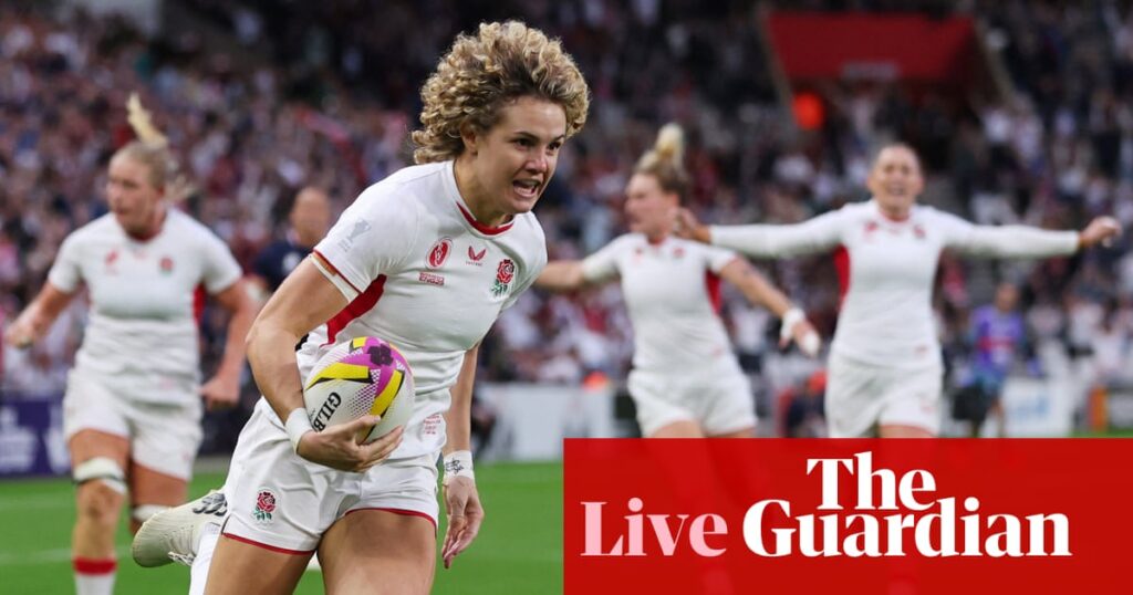 England v USA: Women’s Rugby World Cup 2025 opening game – live | Women's Rugby World Cup 2025