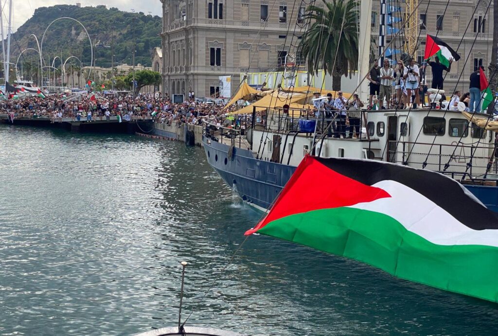 Gaza humanitarian flotilla departs Barcelona to break Israeli siege | Israel-Palestine conflict News