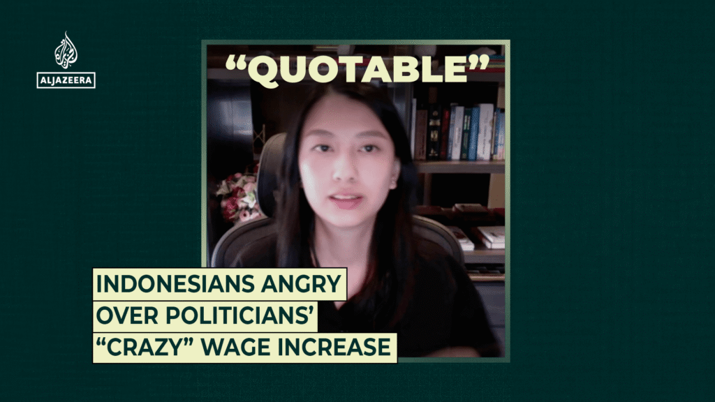 Indonesians angry over politicians’ “crazy” wage increase