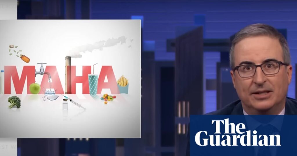 John Oliver on ‘Make America healthy again’: ‘A bleak time to be involved in public health’ | John Oliver