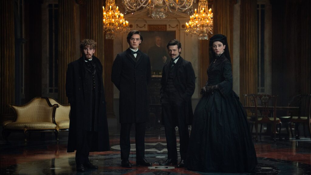 Louis Partridge, James Norton in New Netflix Show