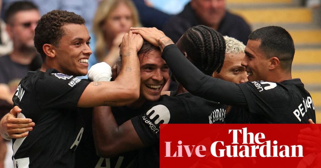 Manchester City 0-2 Tottenham: Premier League – live reaction | Premier League