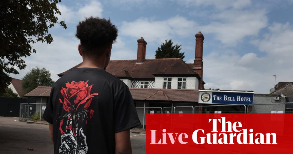 Number of asylum seekers housed in UK hotels up 8% on 12 months ago – UK politics live | Politics