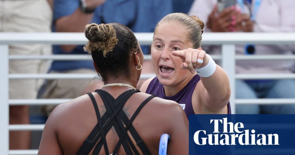 Ostapenko and Townsend confront each other after US Open match: ‘She said I had no education’ | US Open tennis