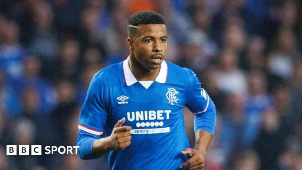 Hamza Igamane in action for Rangers