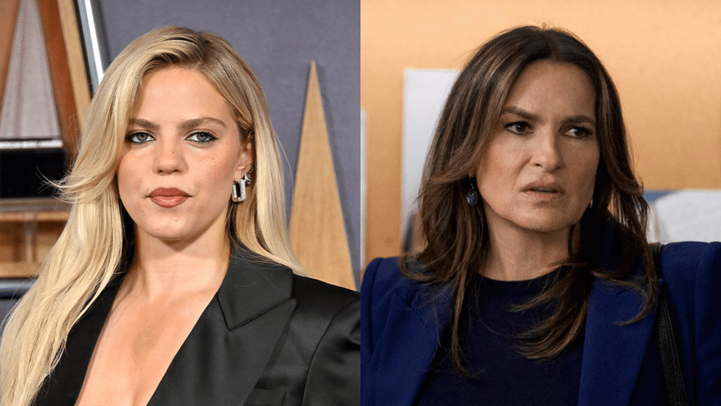 Reneé Rapp; Mariska Hargitay on 'Law & Order: SVU.'