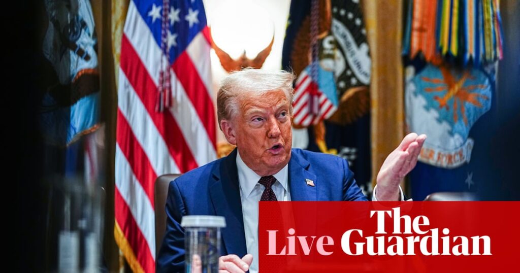 Trump signals he has ‘somebody I like’ to replace Lisa Cook, as Fed governor sues over removal – live | Trump administration