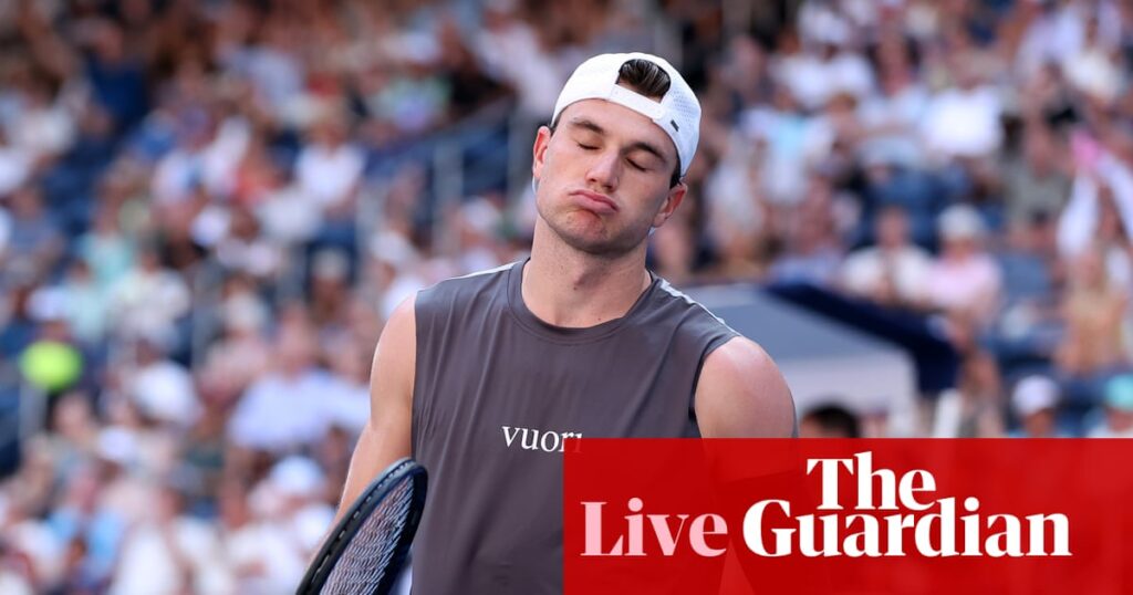 US Open tennis 2025: Injured Draper withdraws after Raducanu beats Tjen: day four – live | US Open Tennis 2025