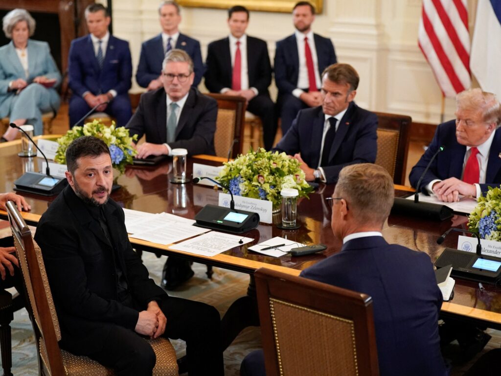Ukraine hit by multiple Russian strikes amid US-led push for end to war | Russia-Ukraine war News