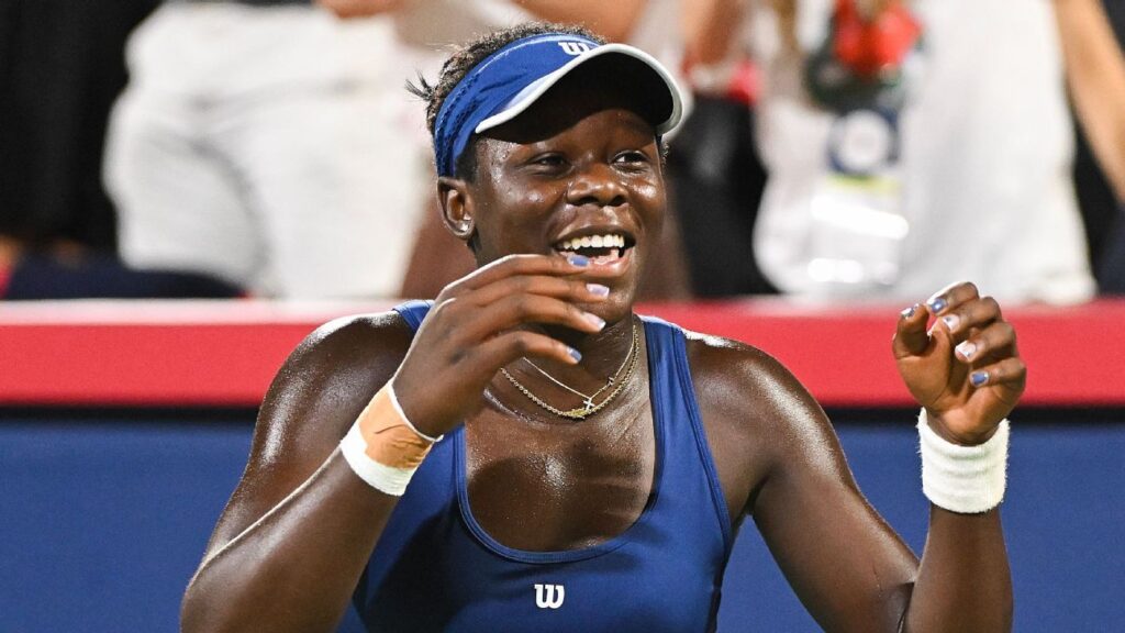 Victoria Mboko rallies into Montreal final, will play Naomi Osaka