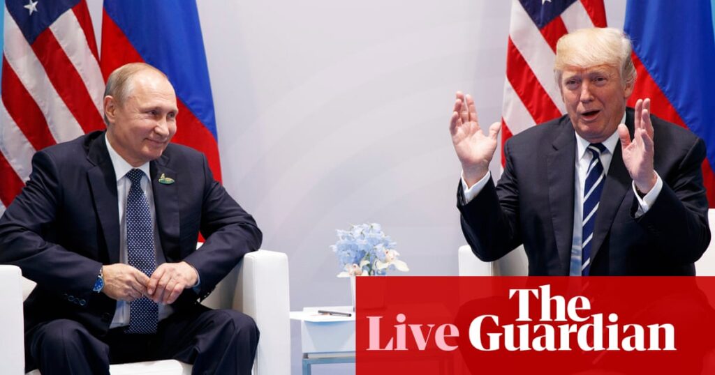 Vladimir Putin praises ‘sincere efforts’ from US administration to end Ukraine war – Europe live | Friedrich Merz