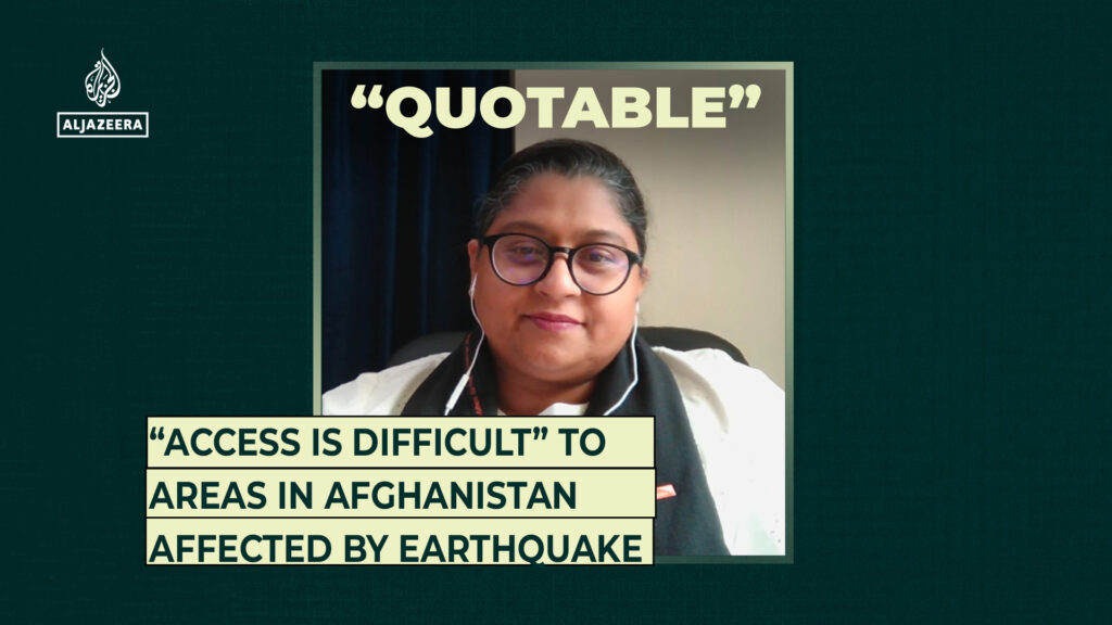 “Access is difficult” to areas in Afghanistan affected by earthquake | Earthquakes