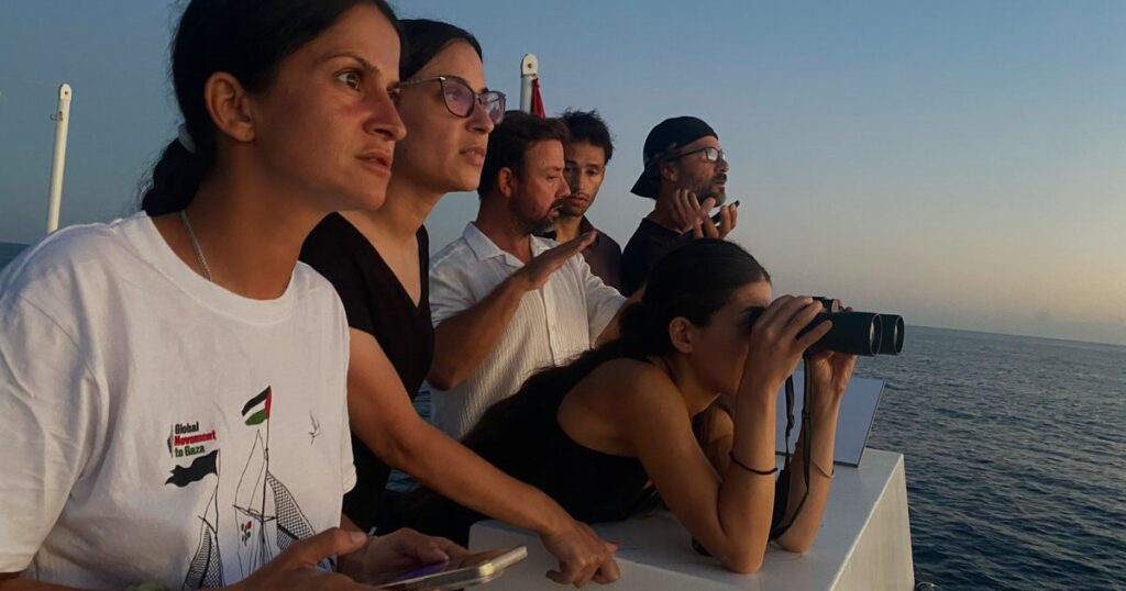 Amid drone attacks, activists confront fear and hope on Gaza flotilla | Israel-Palestine conflict News