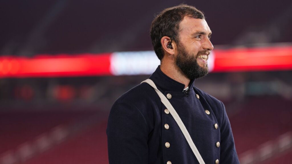 Andrew Luck is back in football after a long hiatus -- and so is his online alter ego