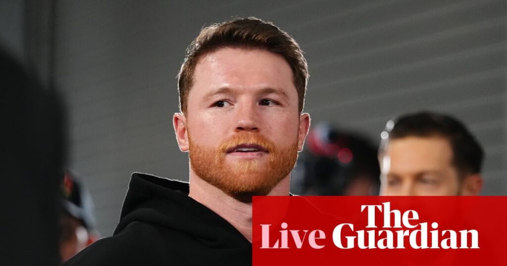 Canelo Álvarez v Terence Crawford: undisputed super middleweight championship – live buildup | Boxing