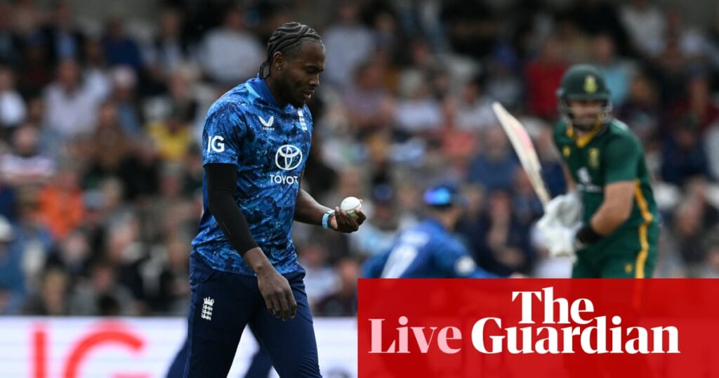 England v South Africa: first men’s one-day international – live | England cricket team