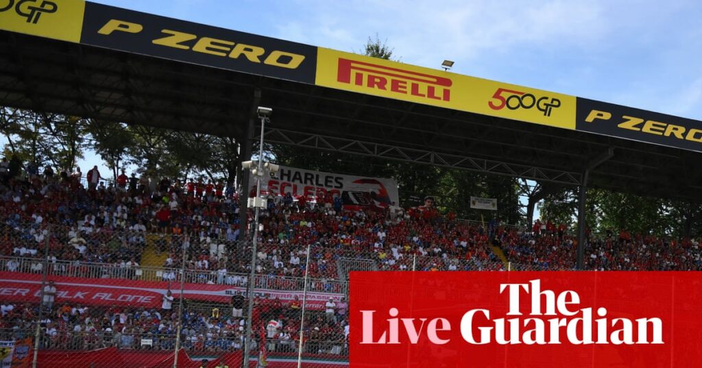 F1: Italian Grand Prix updates – live | Formula One