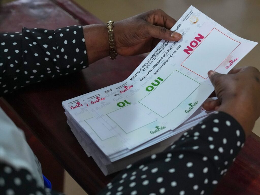 Guinea votes on new constitution to move from military to civilian rule | Elections News