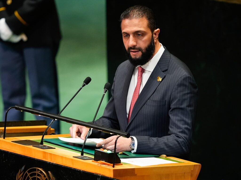 In his first UN speech, Syria’s al-Sharaa urges end to all sanctions | United Nations News