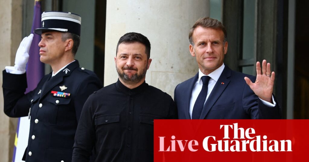 Macron says ‘Coalition of the Willing’ will finalise ‘robust’ Ukrainian security guarantees – Europe live | World news
