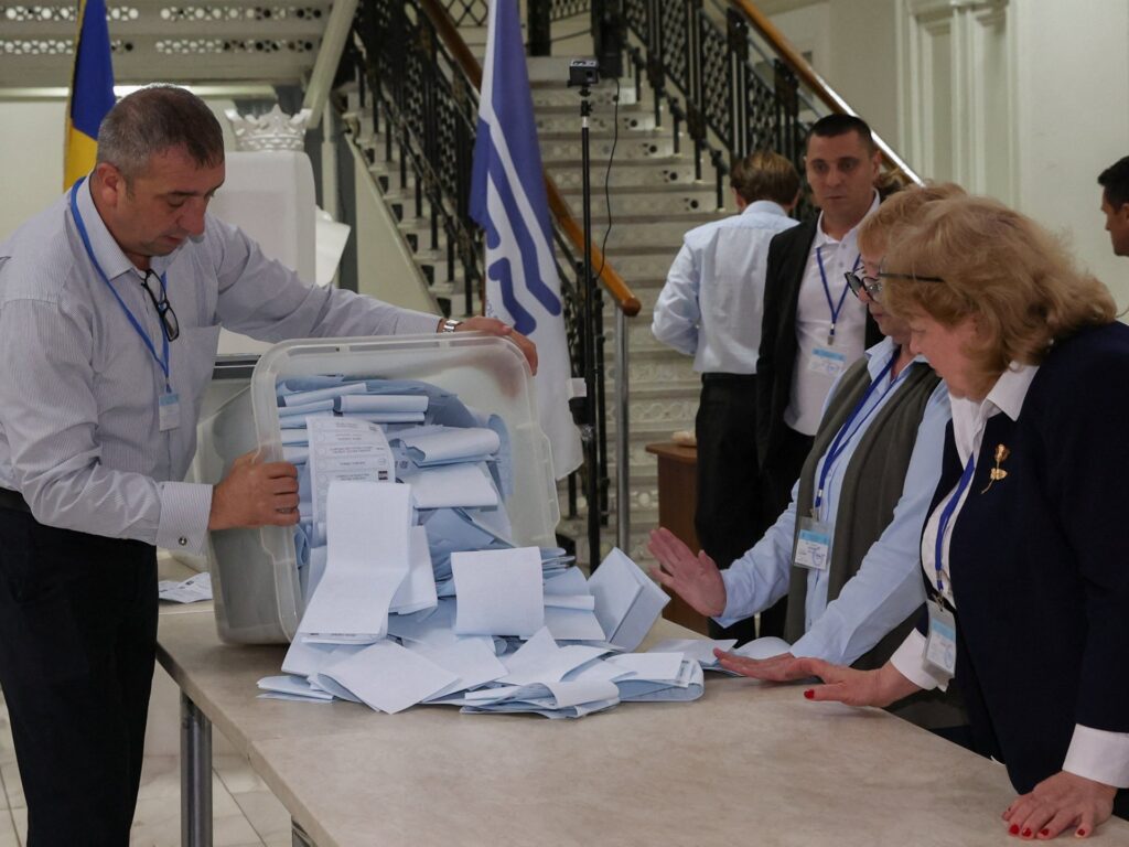 Moldova’s pro-EU party takes lead in election as vote counting under way | News