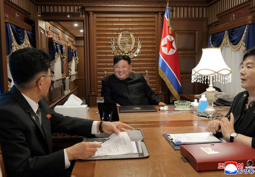 North Korea’s Kim Jong Un crossed into China via train, state media say | Military News