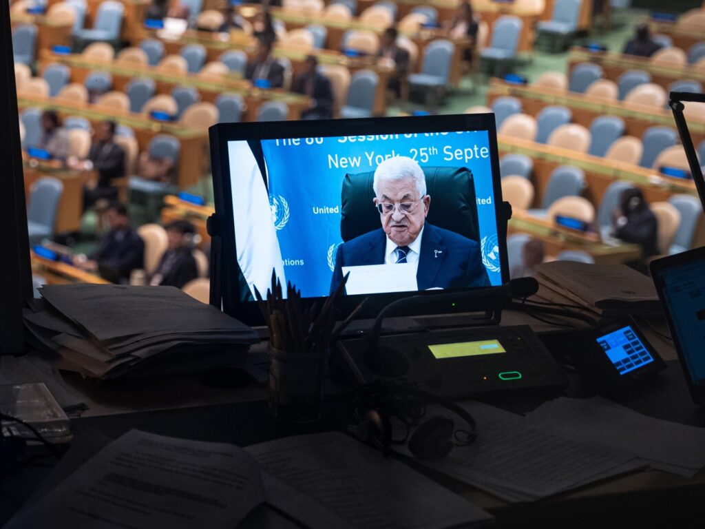Palestinian Authority’s Abbas forced to deliver UNGA address via video | Israel-Palestine conflict