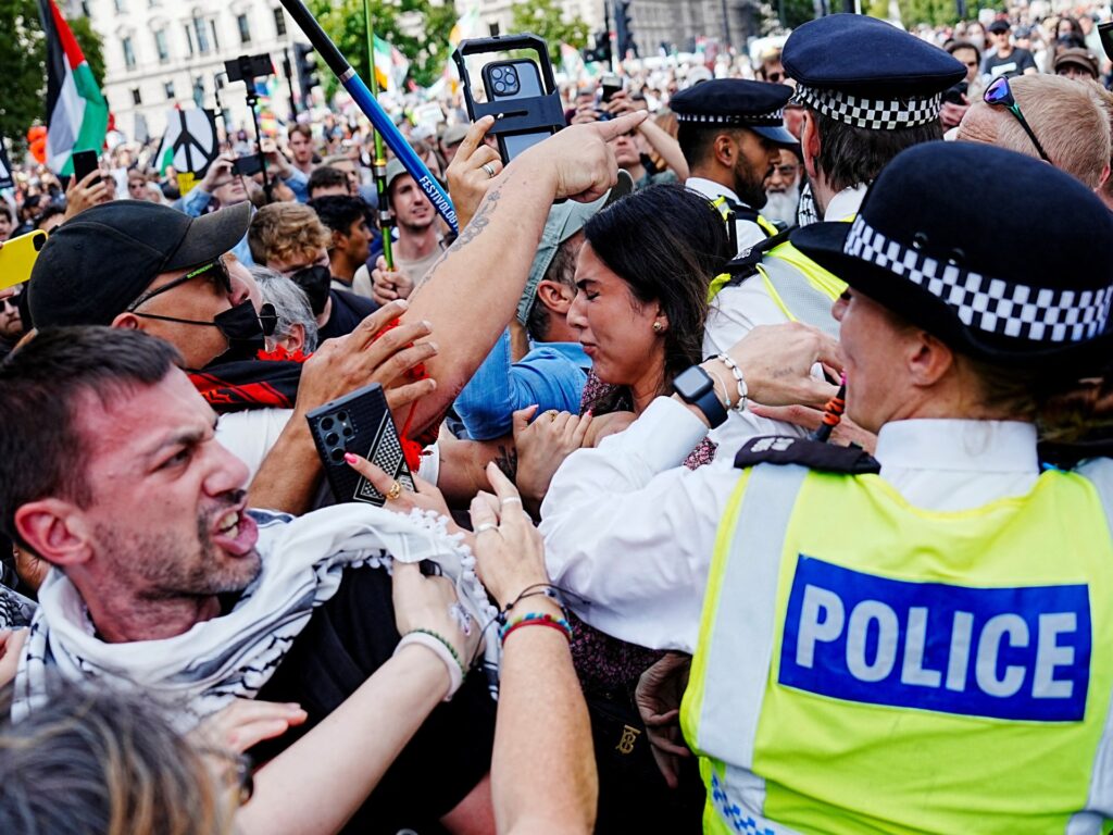 Police make mass arrests at Palestine Action rally outside UK Parliament | Protests News