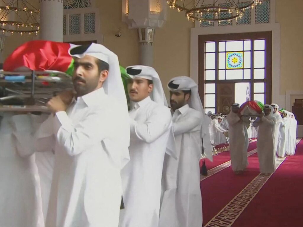 Qatar holds funeral for victims of Israeli attack amid regional solidarity | Benjamin Netanyahu News