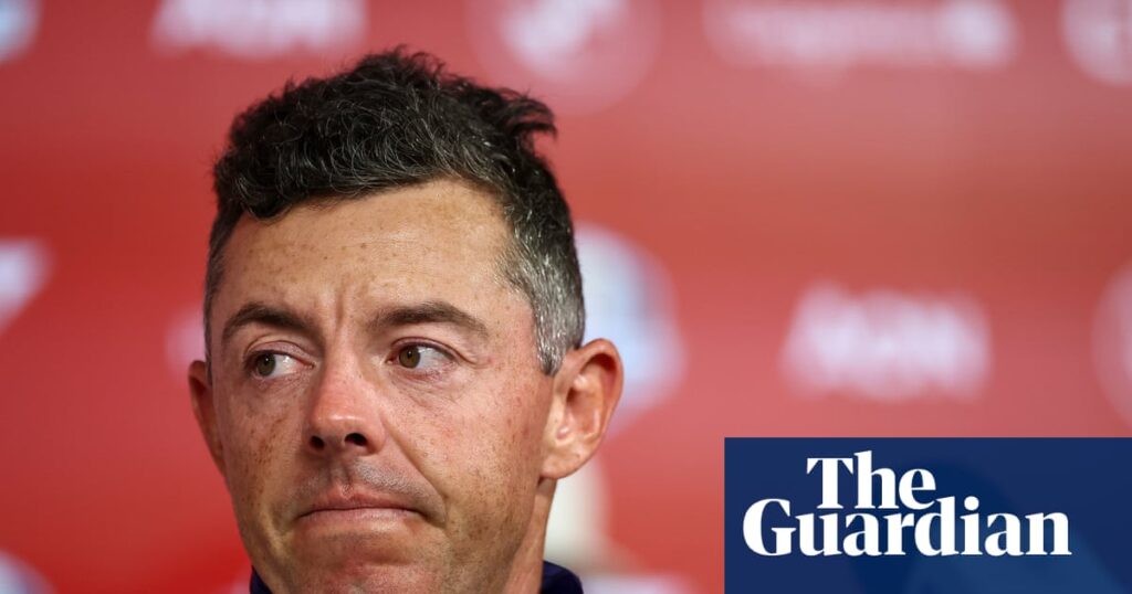 Rory McIlroy condemns Ryder Cup abuse after his wife was hit by a beer – video | Rory McIlroy