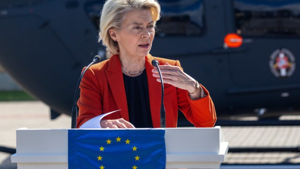 Russia suspected of jamming navigation on EU leader’s plane above Bulgaria | Russia-Ukraine war News