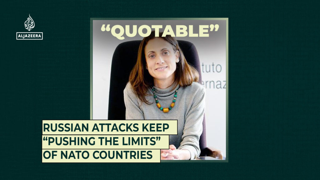 Russian attacks keep “pushing the limits” of NATO countries