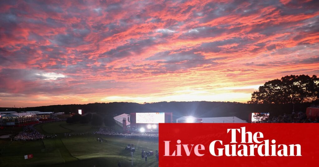 Ryder Cup 2025: USA v Europe day one updates – live | Ryder Cup 2025