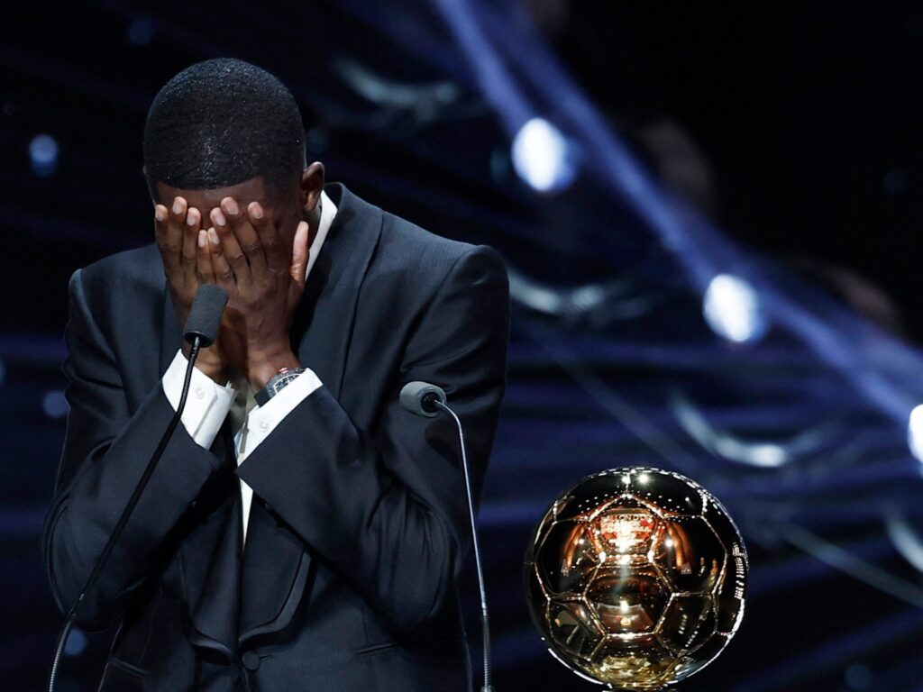 Tearful Dembele beats Yamal to Ballon d’Or, as Bonmati achieves hat-trick | Football News