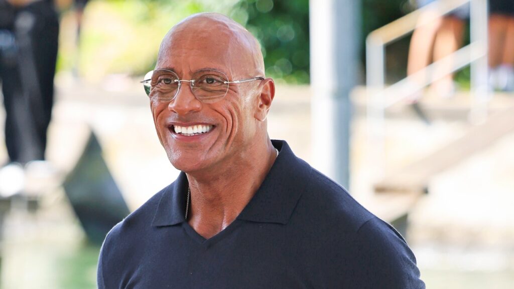 Dwayne Johnson at the Venice Film Festival