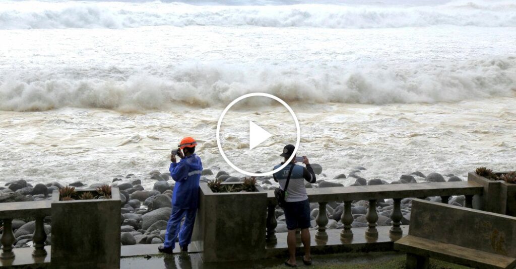 Thousands Evacuated as Super Typhoon Ragasa Hits the Philippines