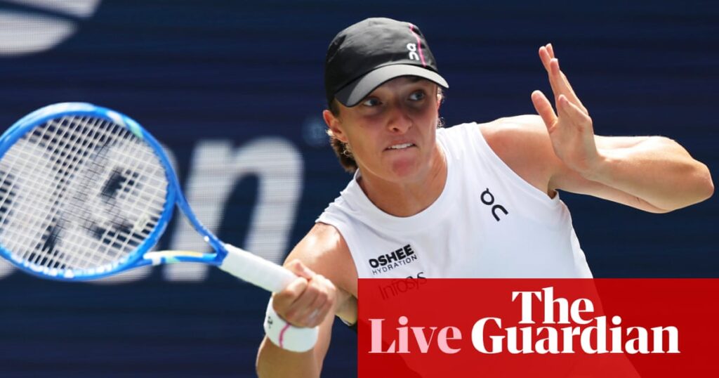 US Open 2025: Swiatek wins, Osaka v Gauff, Auger-Aliassime beats Rublev on day nine – live | US Open Tennis 2025