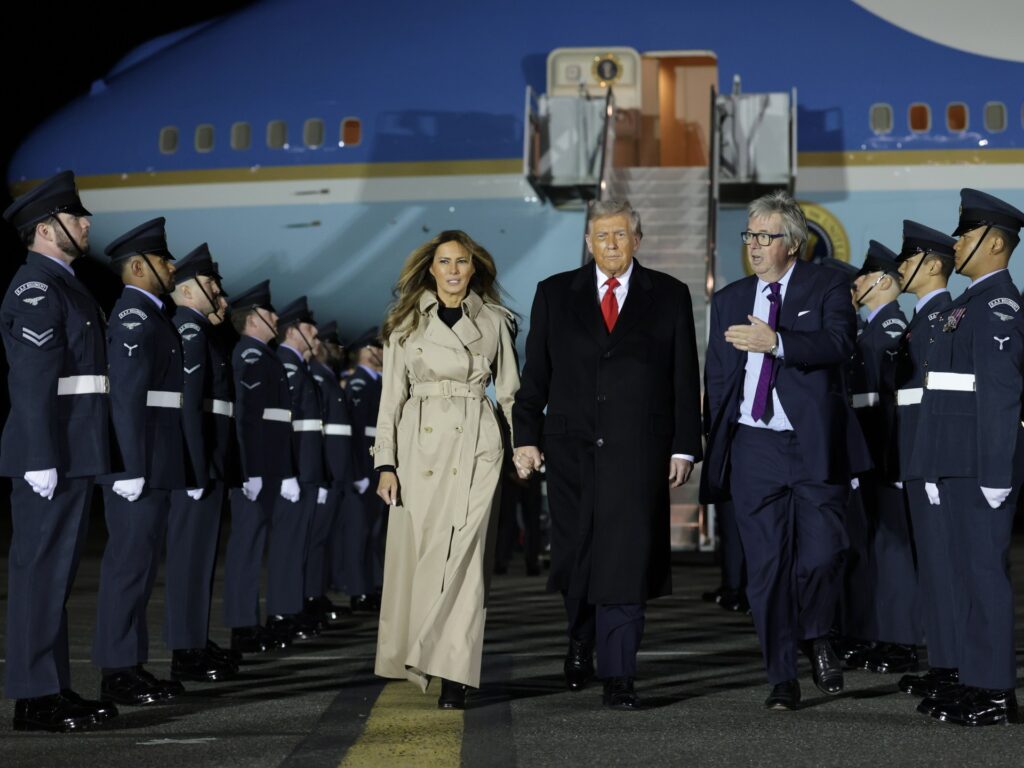 US President Donald Trump arrives in UK for second state visit | Business and Economy News