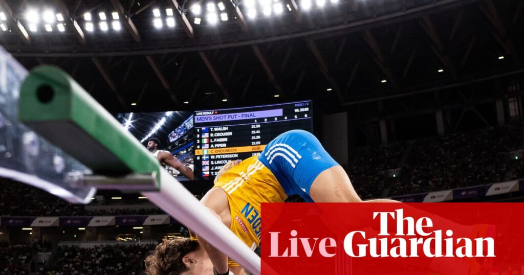 World Athletics Championships 2025: Duplantis goes for pole vault gold, hurdles finals and more – live | World Athletics Championships