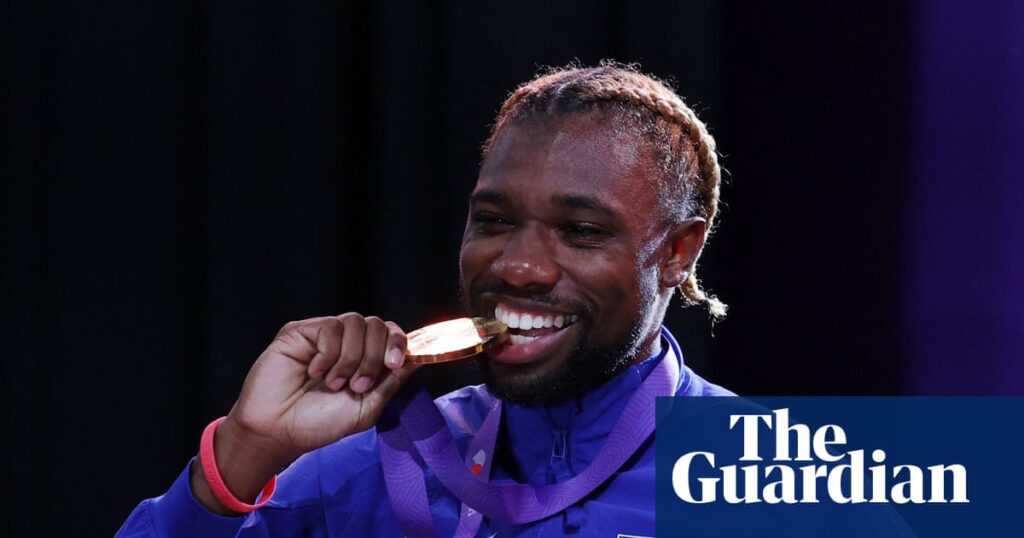 ‘The future of sprinting is hazy right now', says US sprint king Noah Lyles – video | World Athletics Championships