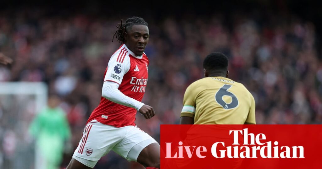 Arsenal v Crystal Palace, Aston Villa v Manchester City and more: Premier League clockwatch – live | Soccer Arsenal v Crystal Palace, Aston Villa v Manchester City and more: Premier League clockwatch – live | Soccer