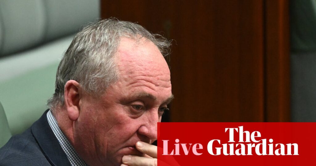 Australia news live: Littleproud calls for Joyce to stay in the Nationals; unclear if Palestinians approved for visas still alive, Burke says | Australia news