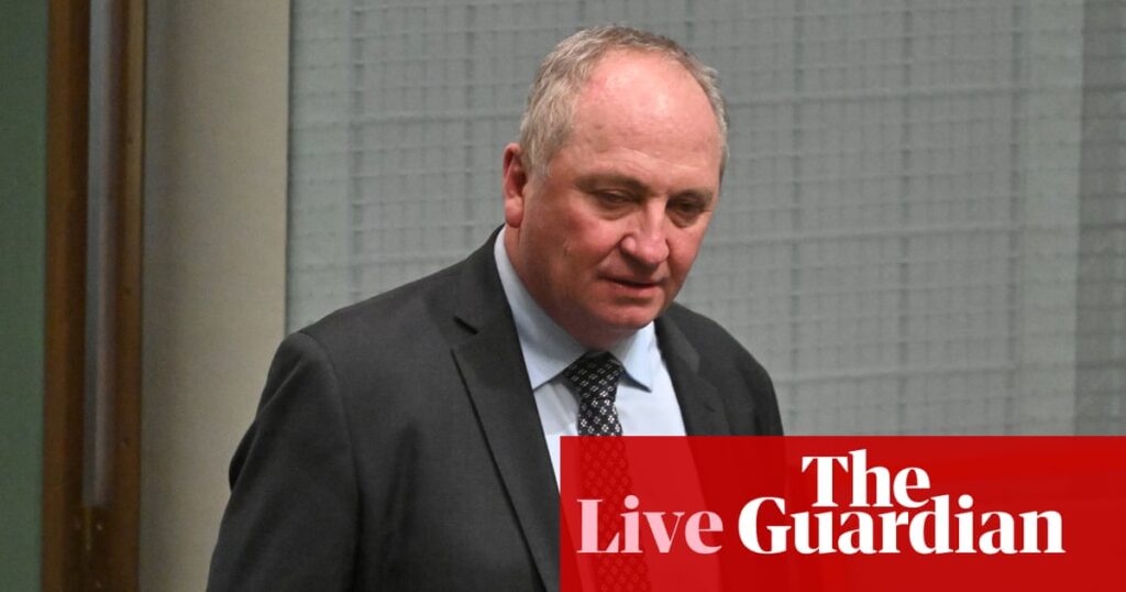 Australia politics live: Barnaby Joyce denies allegations of ‘verbal tirade’ after formal complaint lodged by Nationals staffer | Australia news